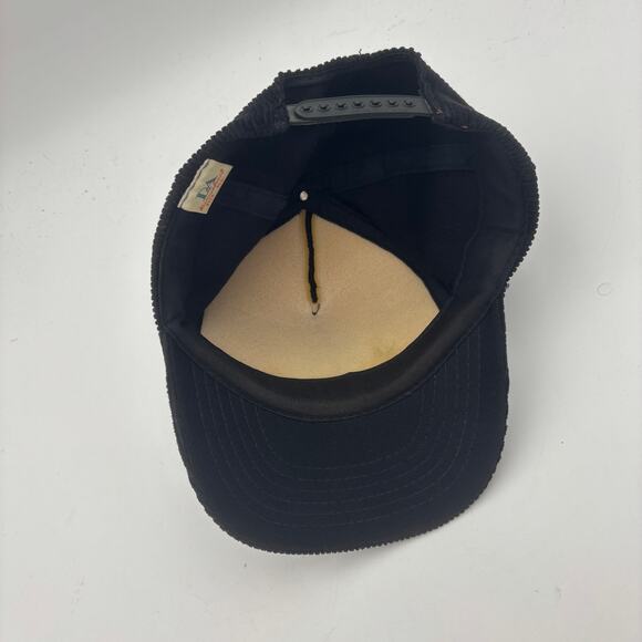 Vintage 80s Los Angeles Raiders Corduroy Snapback Las Vegas Oakland Raiders - Picture 7 of 11